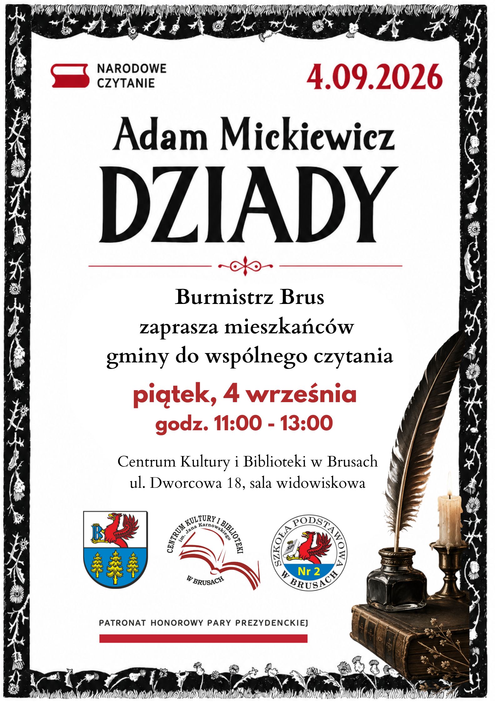 narodowe czytanie w&nbsp;CKiB