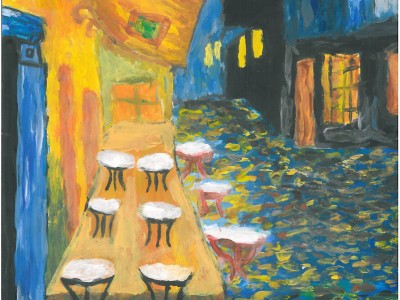 Kinga Rekowska, lat 12, Vincent van Gogh 